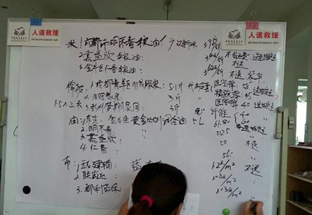 万众一心，众志成城抗大灾。
在此次云南鲁甸抗震救灾活动中，中脉爱心志愿者不畏艰险、冲在一线、乐于奉献的志愿精神，得到了社会各界人士的广泛认可与肯定。